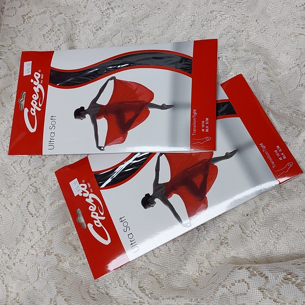 Capezio Ultra Soft Transition Tight #1916 | 2 packs